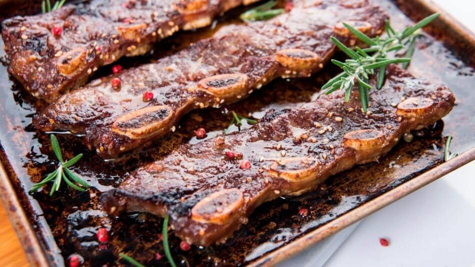 Asado de tira, corte de carne