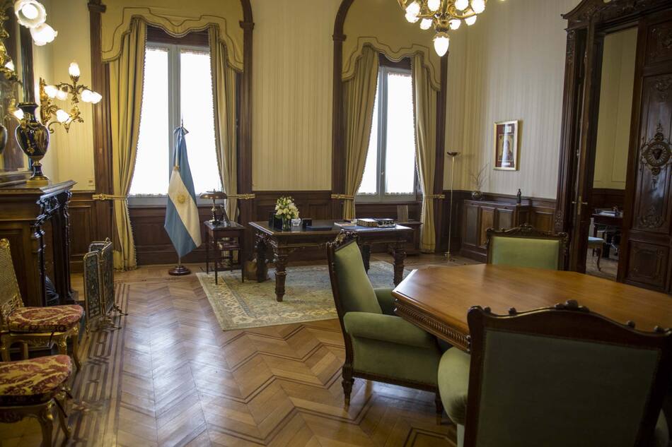 El actual despacho del vicepresidente. Foto: Senado