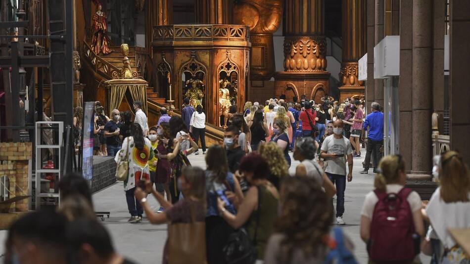 Foto telam Noche de los museos