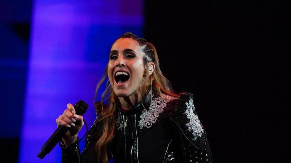 Gran show de Soledad Pastorutti. Foto: NA.