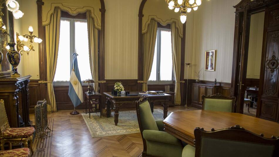 El actual despacho del vicepresidente. Foto: Senado