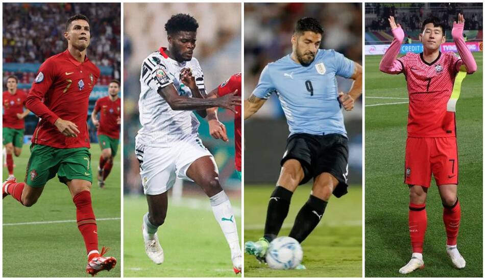 Grupo H - Mundial Qatar 2022. Fotos: REUTERS.