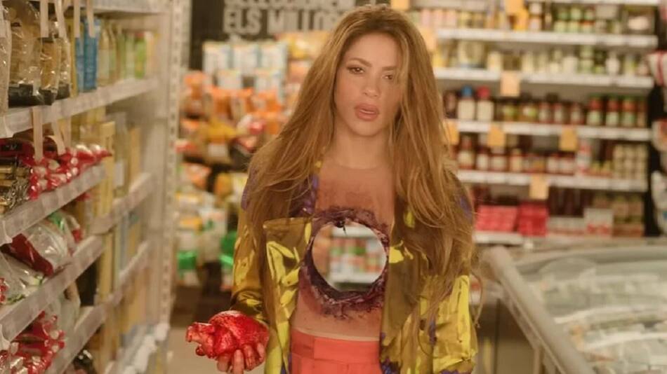 Shakira. Foto: Videoclip Monotonía