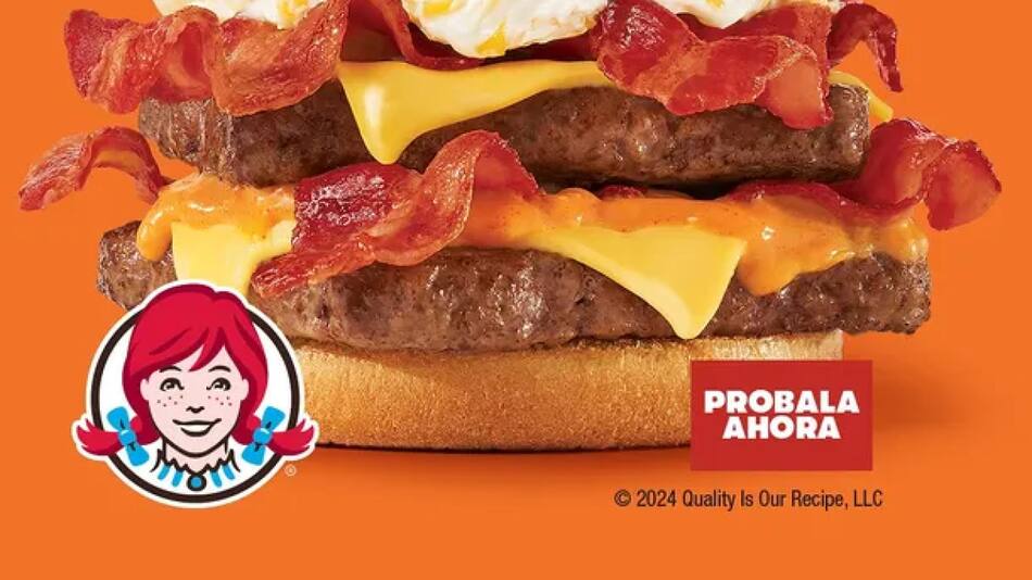 Es una de las mejores hamburguesas de Wendys.