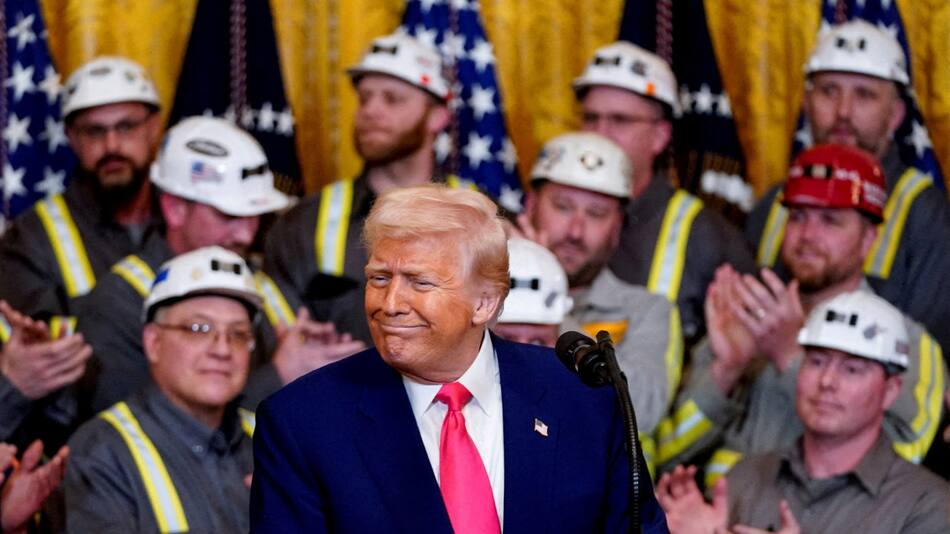 Donald Trump, presidente de Estados Unidos. Foto: Reuters/Nathan Howard