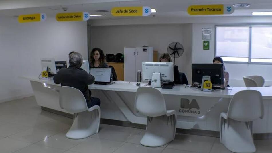 Nueva sede para sacar el registro en Buenos Aires. Foto: gobierno de la Ciudad de Buenos Aires