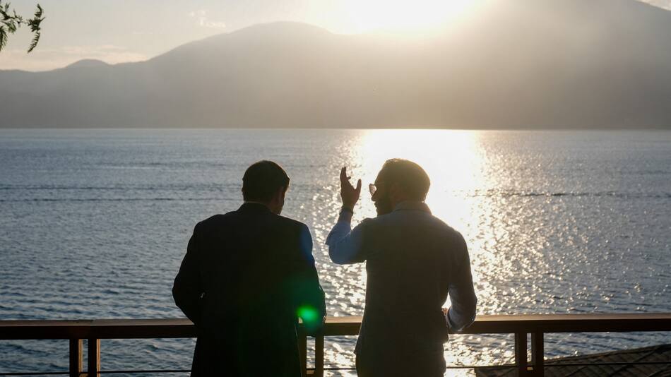 Nayib Bukele y Marco Rubio.(caption)