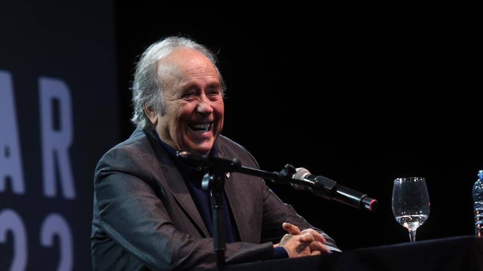 Joan Manuel Serrat. Foto: Telam.